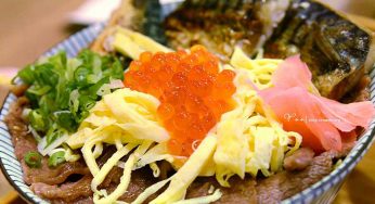 [嘉義] 隱燃燒肉丼食堂~ 海陸丼飯好豐盛，美味平價、CP值高